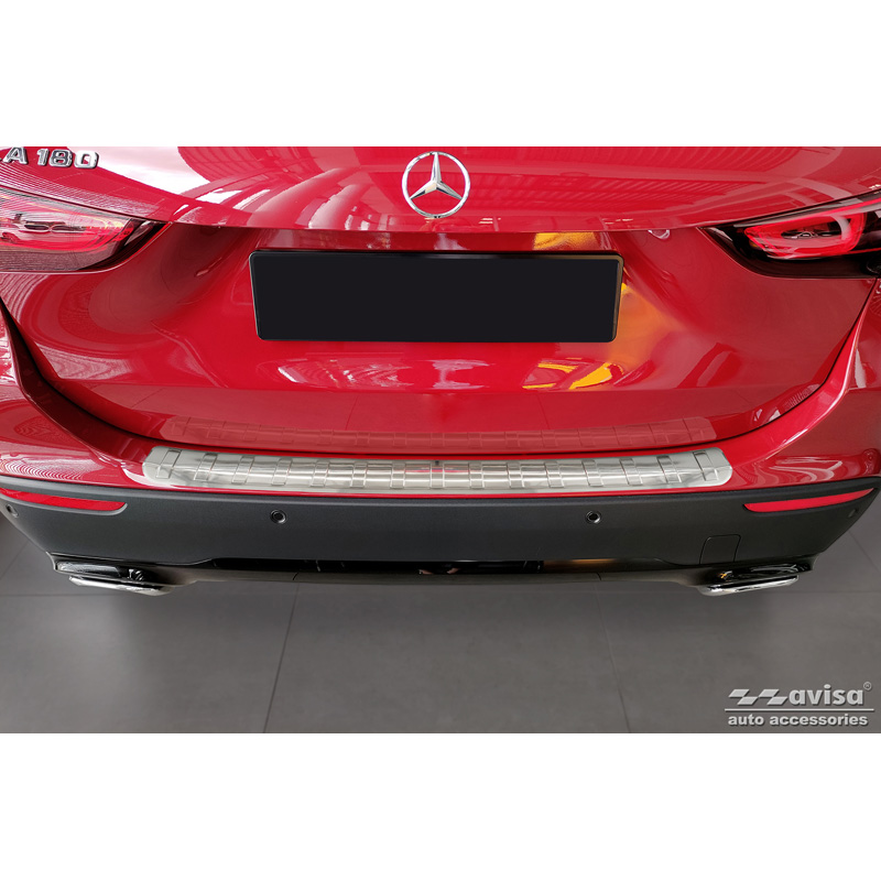 RVS Achterbumperprotector  Mercedes GLA-Klasse II H247 2020- 'Ribs'