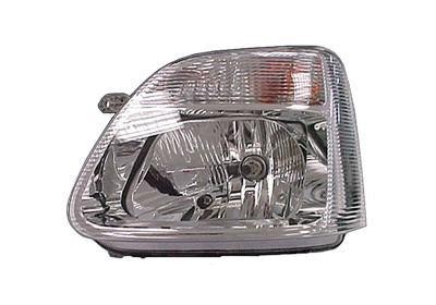 koplamp, H4, elektr verstelb, rechts, 03/2002-Opel Agila, 2000-2
