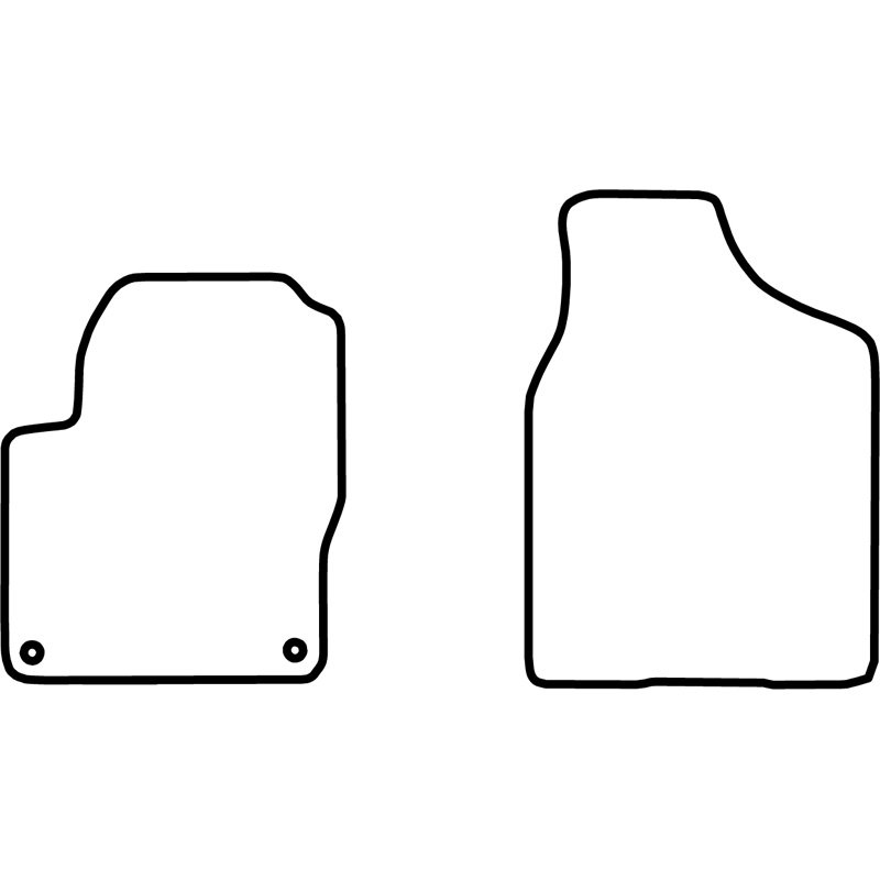 Automatten  Volkswagen Sharan 1995-2006 (alleen voor)