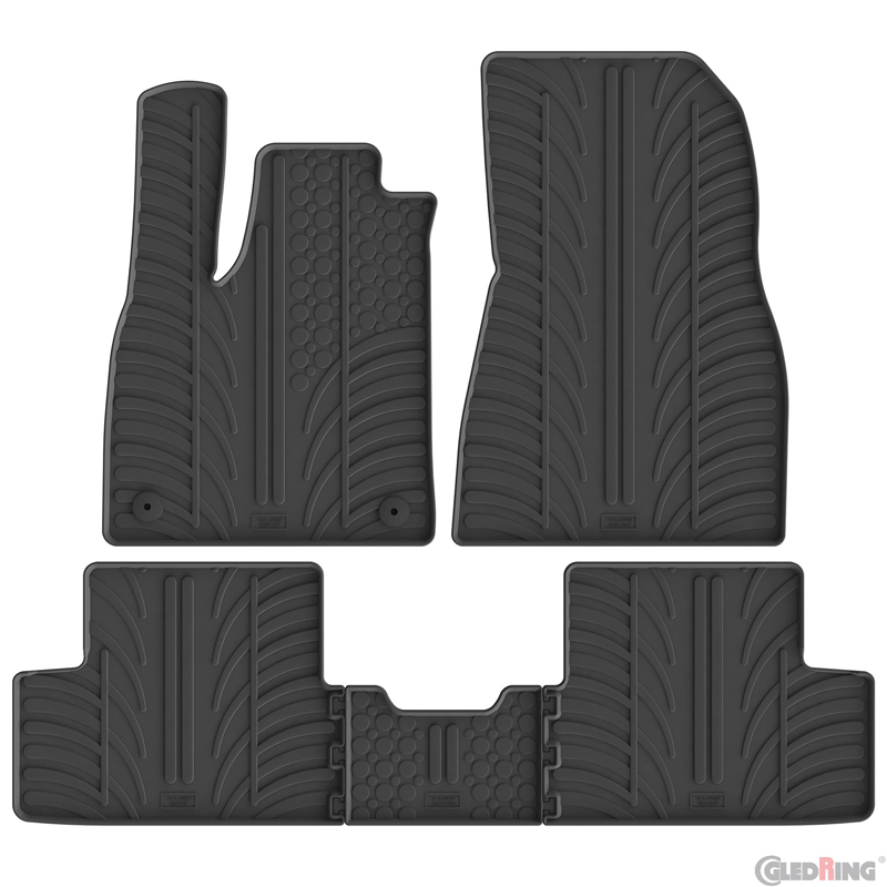 Gledring Rubbermatten  Nissan Micra VI (K15) EV 2025- (T profiel 5-delig)