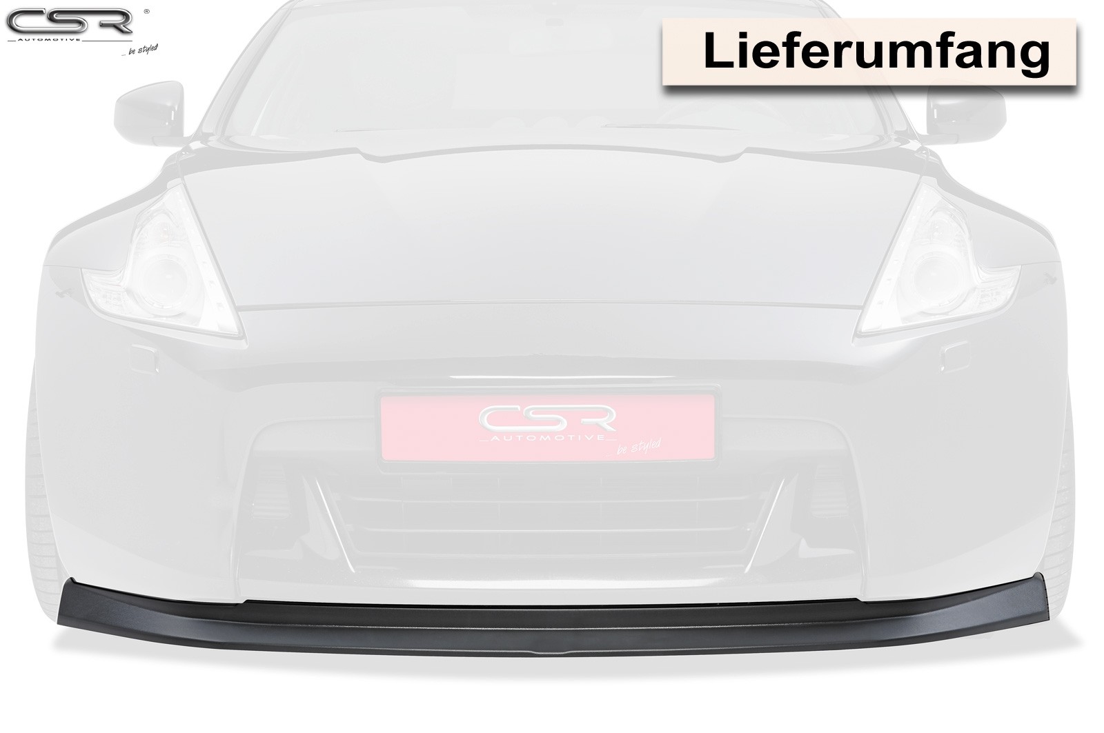 Voorspoiler Nissan 370Z Z34 CSL166