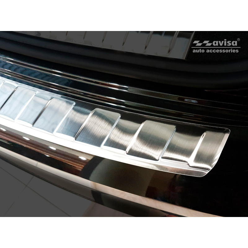 RVS Achterbumperprotector  Audi Q3 II 2019- incl. S-Line 'Ribs'