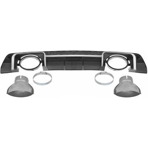 Diffuser Audi TT RS Look met Sierstukken 14-18