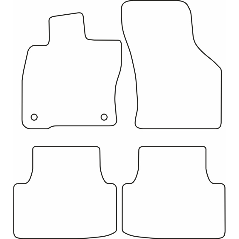 Automatten Velours  Seat Leon IV HB 5-deurs & ST Sportstourer 2020- excl. eTSi