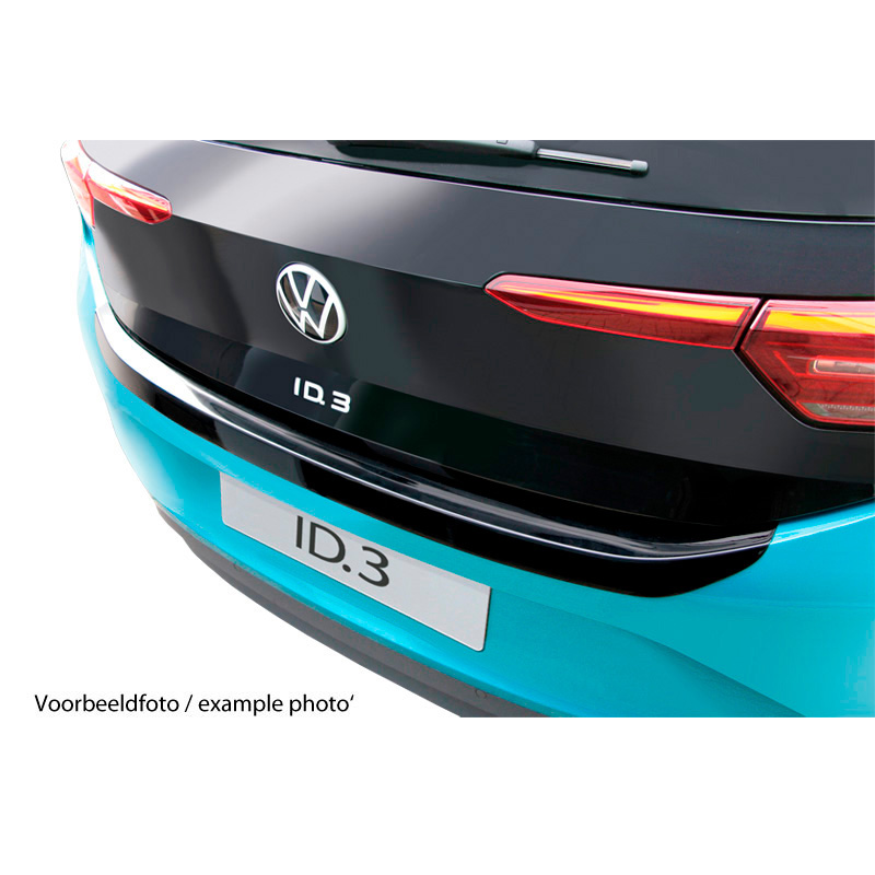 ABS Achterbumper beschermlijst  BMW iX3 (G08) 'M' Sport & 'M' 2022- Glanzend zwart