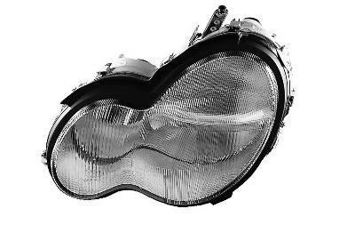 koplamp, Bosch, H7+H7, pneum verstelb, links,-02/2004 Mercedes C