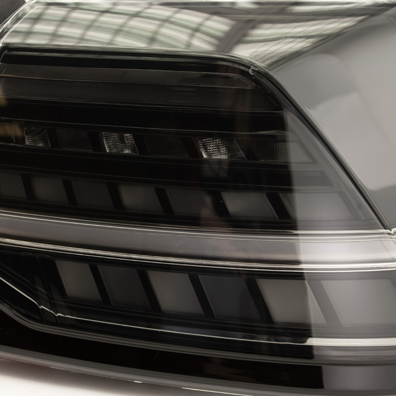 Set LED Achterlichten  Volkswagen Golf VII 2012-2017 & Facelift (7.5) 2017- excl. Variant - Zwart - incl. Dynamic Running Light