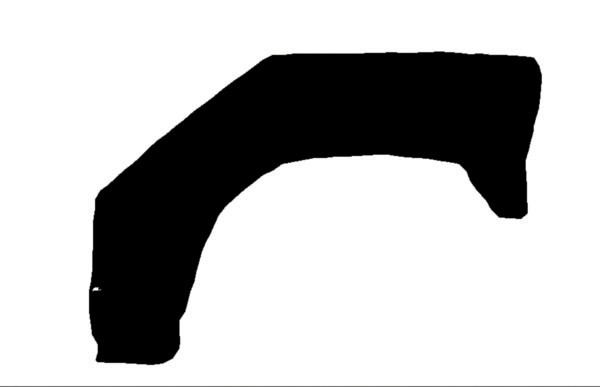 Wielschermrand links CLIO 91-98 2 DEURS