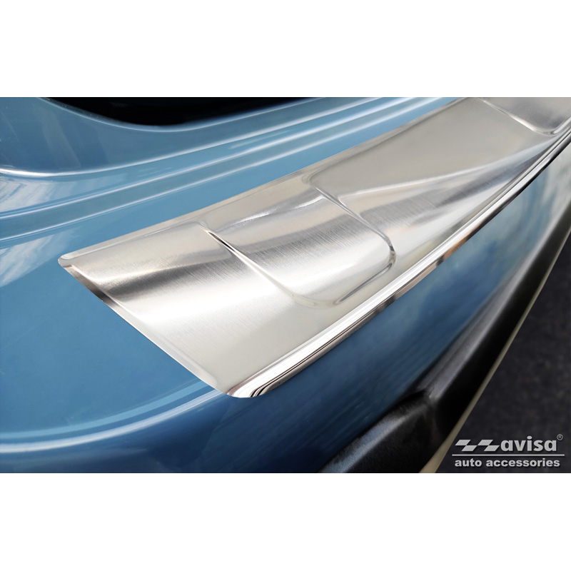 RVS Achterbumperprotector  Fiat Panda III Cross 2020- incl. Hybrid 'Ribs'