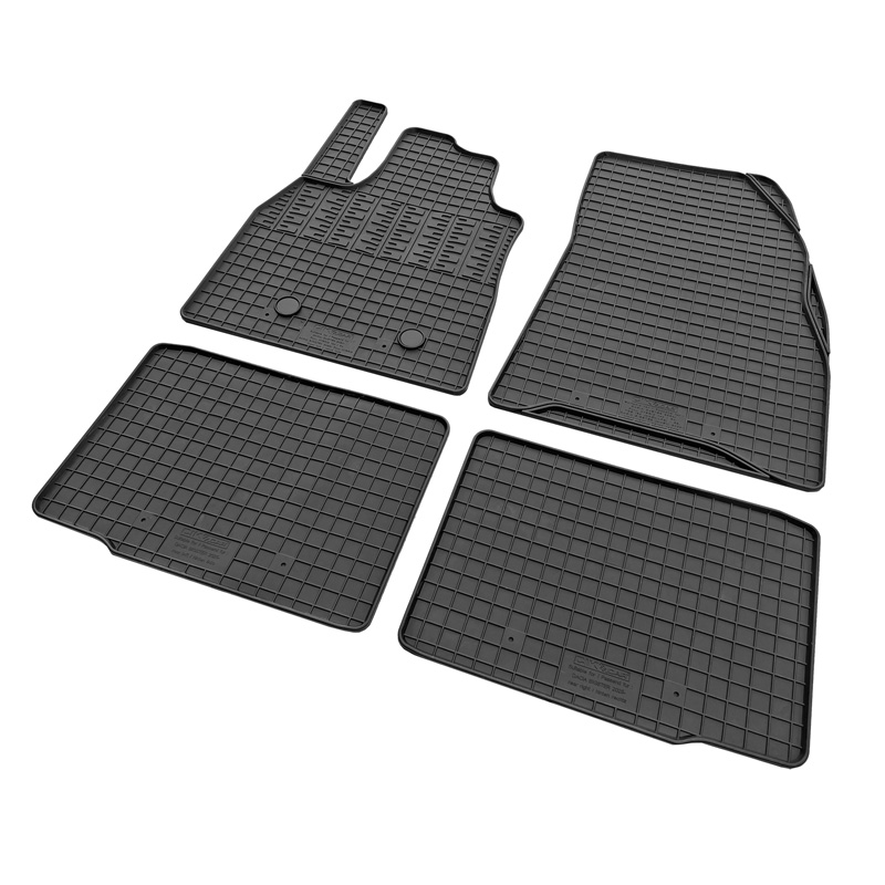CIKCAR Rubber matten  Dacia Bigster Full Hybrid 2024- (4-delig + montagesysteem)