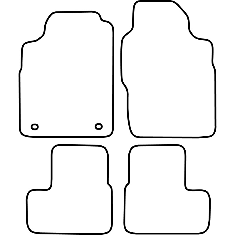 Automatten  Ford Escort 1990-1994