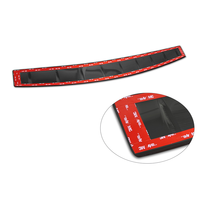Zwart-Chroom RVS Achterbumperprotector  Volkswagen Passat Variant (CJ5) 2023- 'Ribs'