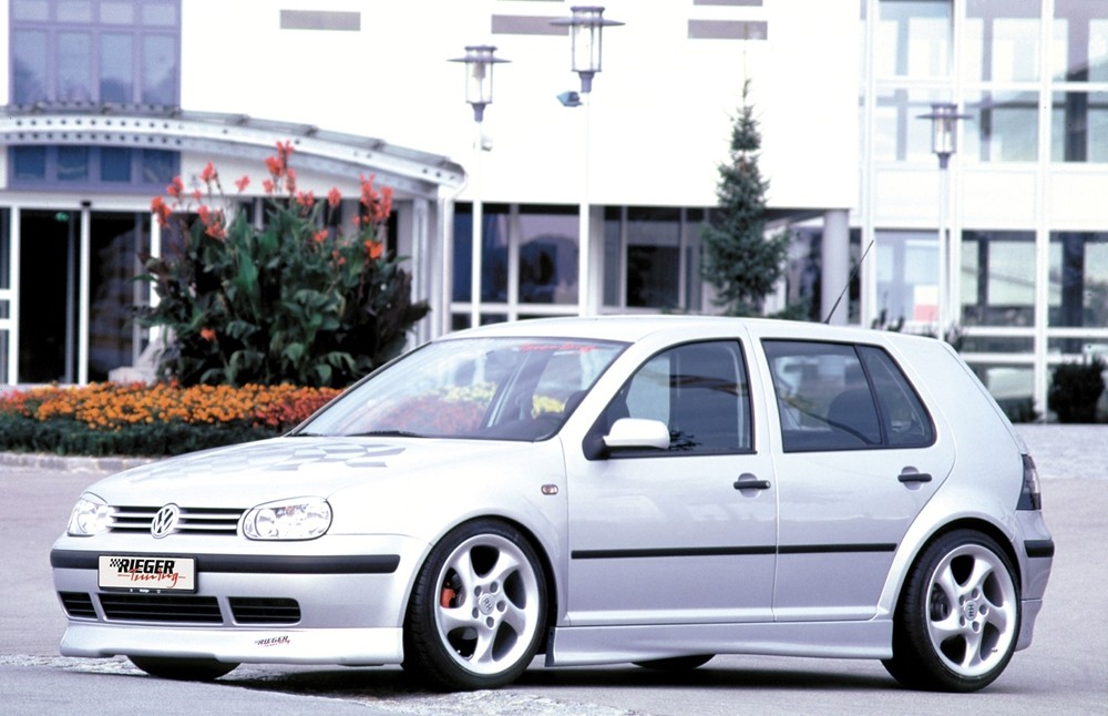 Voorspoilerlip VW Golf IV niet Tdi Rieger