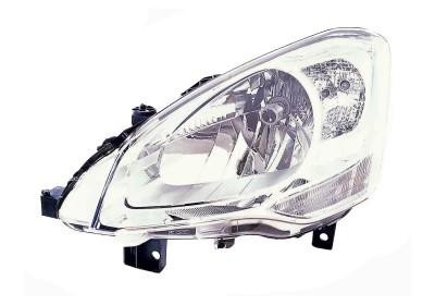 koplamp, H4, elektr verstelb, incl stelmotortje, links Peugeot P