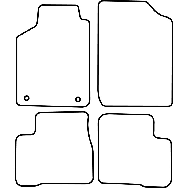 Automatten Velours  Daihatsu Grand Move 1997-2003