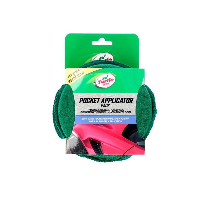 Turtle Wax X711td Applicator pad katoen 2 stuks