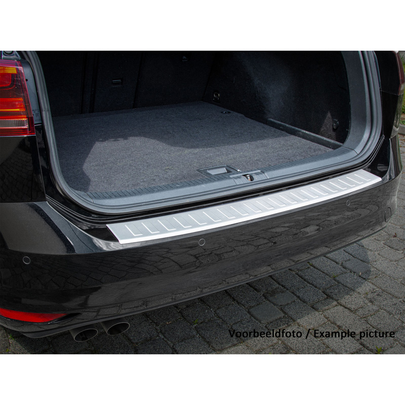 MAX6 Geborsteld RVS Achterbumperbeschermer  Audi Q5 (8R) 2008-2016