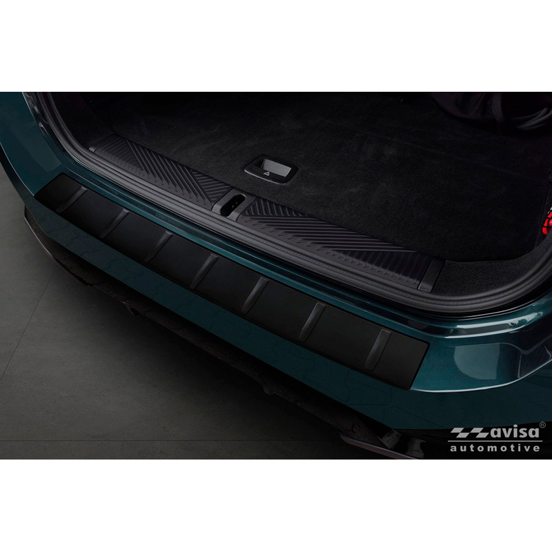 Avisa RVS Achterbumperprotector  BMW 5 Serie Touring (G61) 2024- incl. M-Sport - Matzwart
