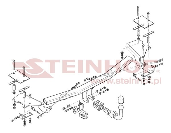 Trekhaak Alfa Romeo 159 4D 07/2005-2012