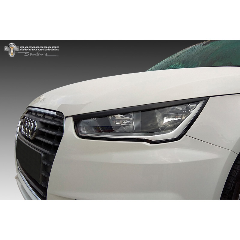 Koplampspoilers  Audi A1 (8X) 3/5-deurs 2010-2018 (ABS)