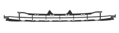 voorbumpergrille, Sport, chrome, boven,-08/2009 Peugeot 207, 200