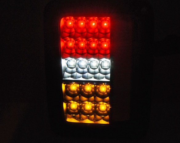 Achterlichten JEEP Wrangler JK (2007-2017) LED Smoke
