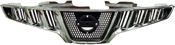 Radiator Grill MURANO 09-10 Chroom-ZWART
