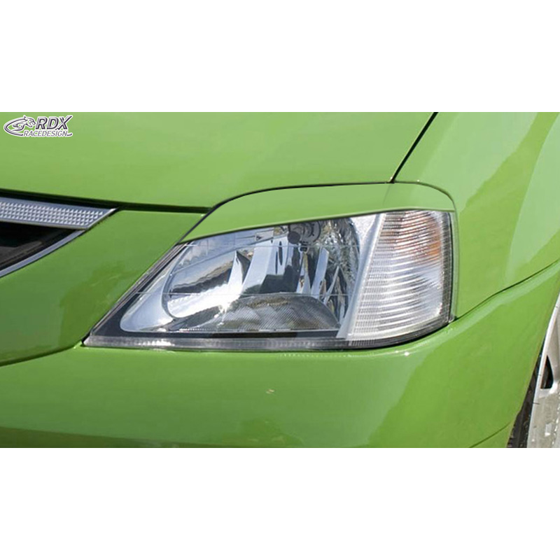 Koplampspoilers  Dacia Logan -2008 (ABS)