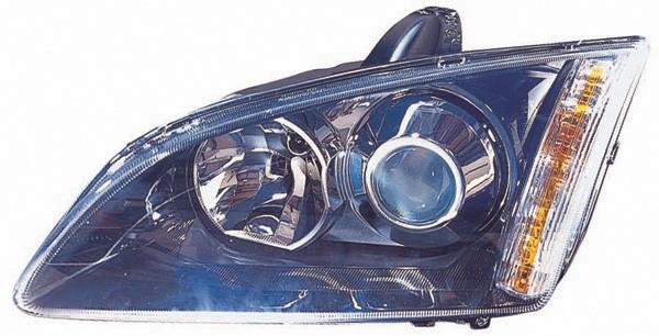 XENONKoplamp rechts FOCUS 04-08 DEPO D1S+H1/ZWART