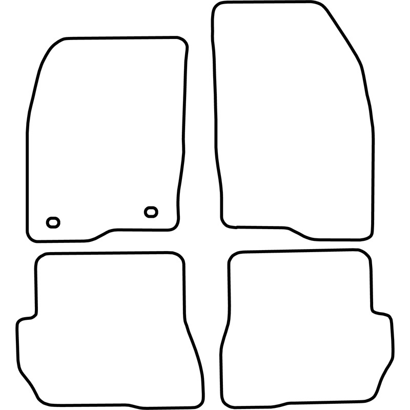 Automatten Velours  Mazda 2 MPV 2003-2006