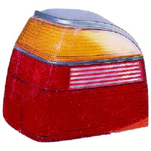 Achterlicht links GOLF III 91-97 ORANJE/ROOD