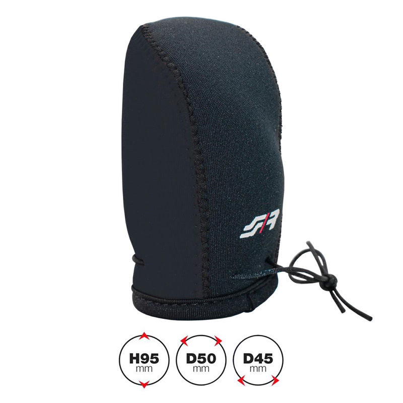 Simoni Racing Pookknophoes Universal - Zwart + Logo