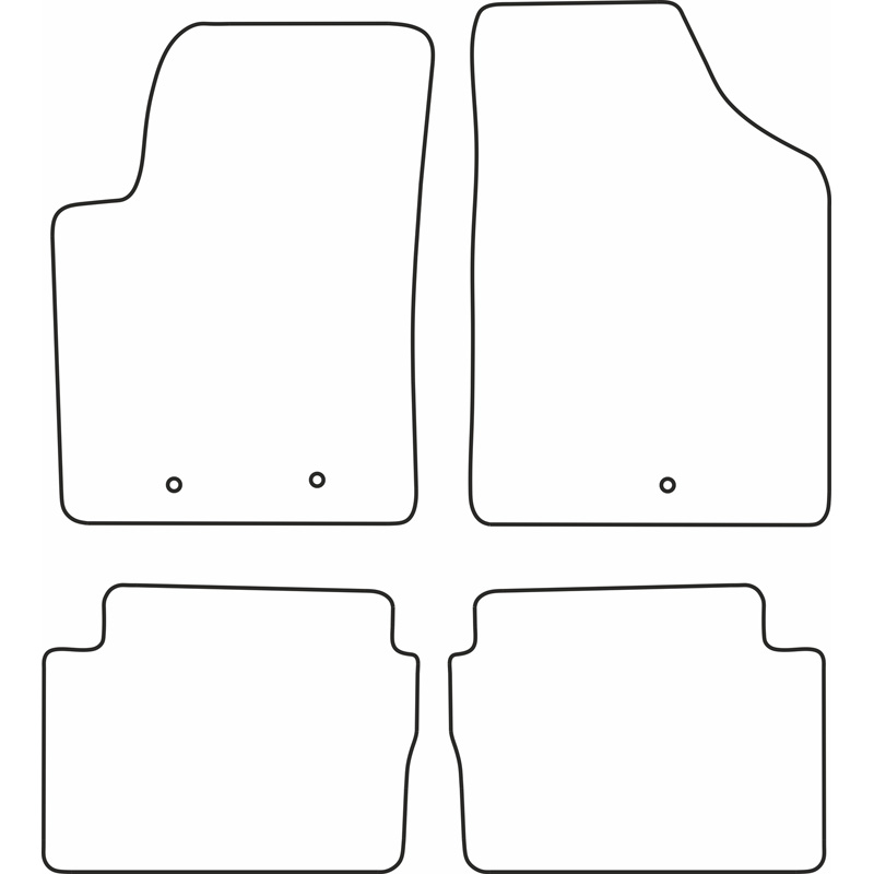 Automatten  Hyundai i10 2010-2013