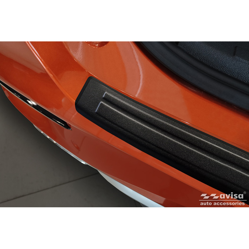 Matzwart RVS Achterbumperprotector  MG ZS FL 2019-2024 'Lines'