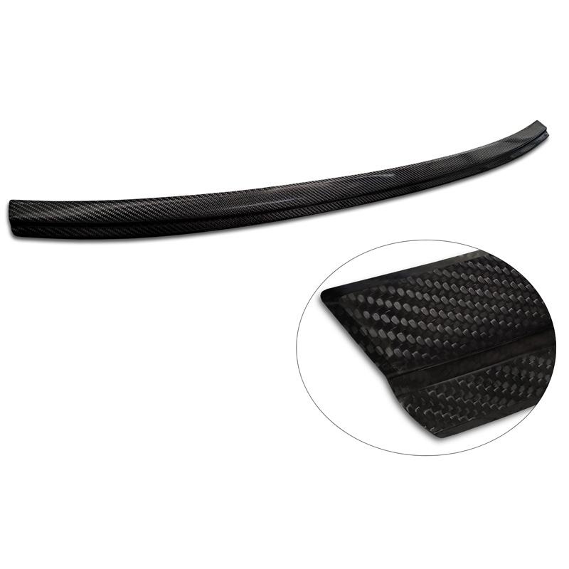 Echt 3D Carbon Achterbumperprotector  Porsche Cayenne III 2017- 'Ribs'