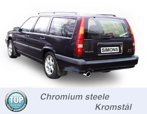 Simons Uitlaatsysteem af kat. Volvo 850 1993-1997