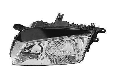 koplamp, H1+H7, incl motortje, rechts, 01/2000-Mazda 626, 1997-2