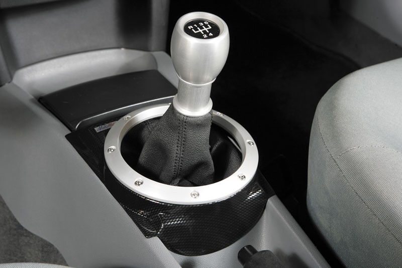 Pook console Skoda Fabia I incl. Alu ring niet voor automaat Car