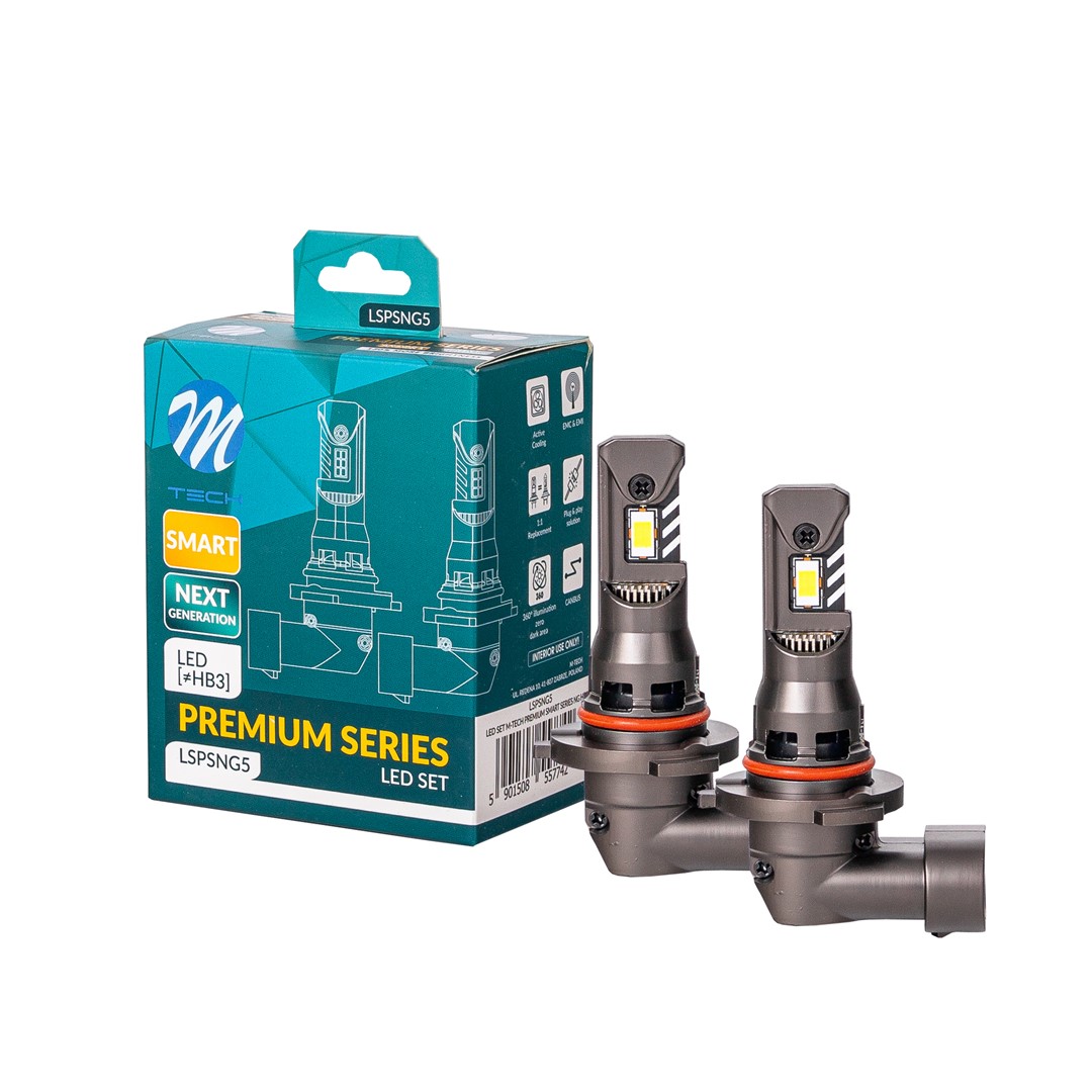 HB3 LED Lampen M-TECH Premium Smart Series Canbus