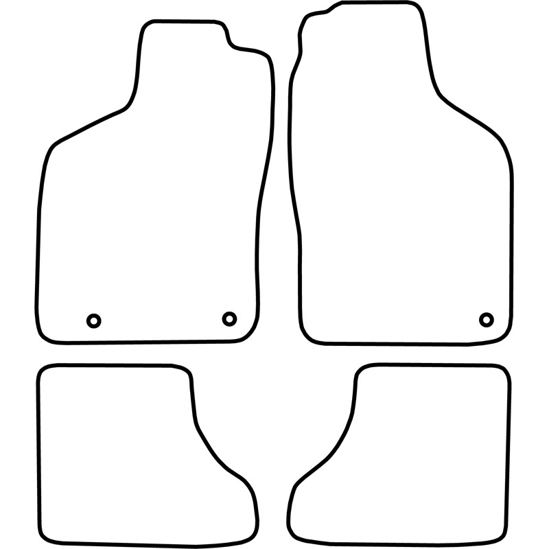 Automatten Velours  Saab 9-3 1998-2003