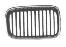grille, met chroom raam, rechts, 10/1996-BMW 3 serie E36, 1992-1