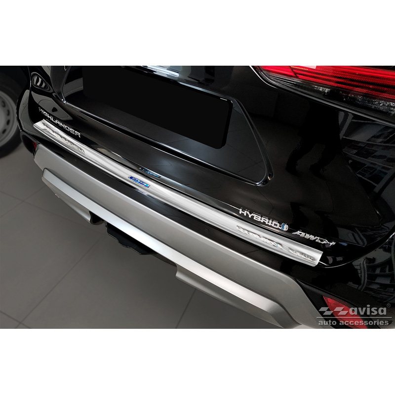 RVS Achterbumperprotector  Toyota Highlander (XU70) 2020- 'Hybrid'