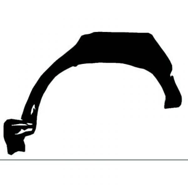 Wielschermrand links RENAULT 19 88-96 4 DEURS