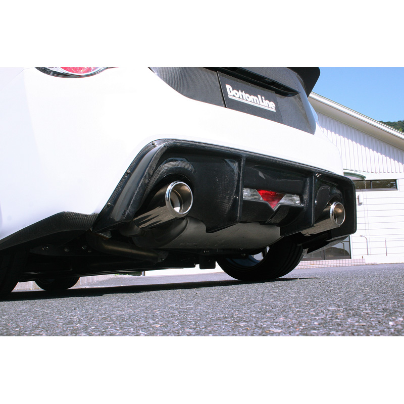 Chargespeed Achterbumper Diffuser  Toyota GT / Subaru BRZ (FRP) Type 2