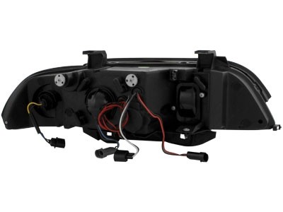Koplampen passend voor BMW E39 Angel Eyes chroom
