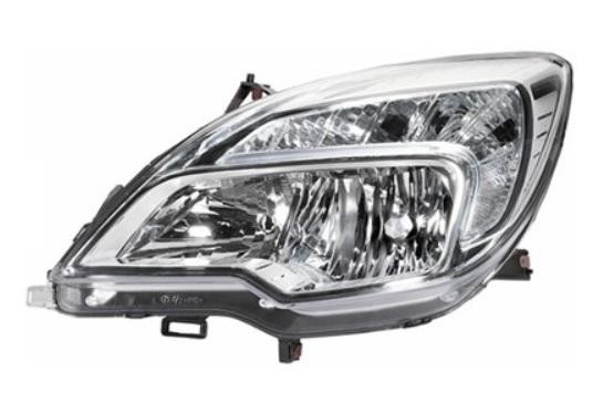 koplamp, Visteon, H7+H1, elektr verstelb, incl stelmotortje, rec