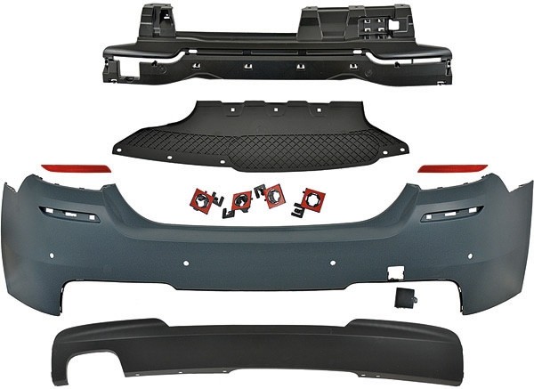 Achterbumper BMW 5-Serie F10/11, 10- M5-Look PDC M-Techniek