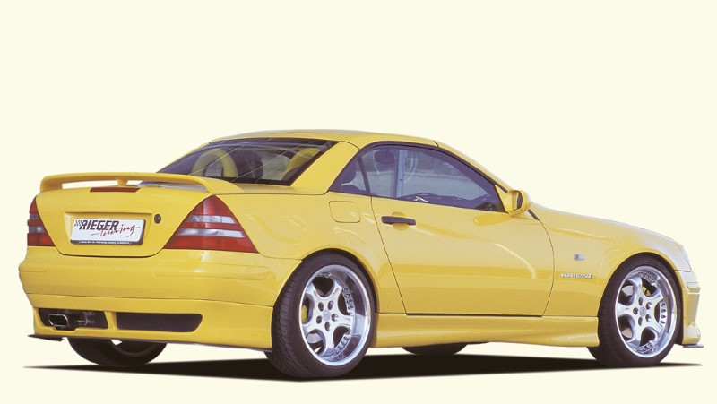 Achterbumper Diffusor Mercedes SLK tot model 00 Rieger