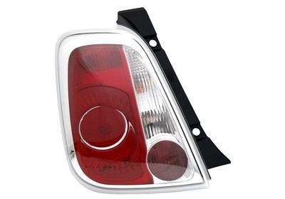 achterlicht, zonder fittingdeel, rechts Fiat 500, 2007 -