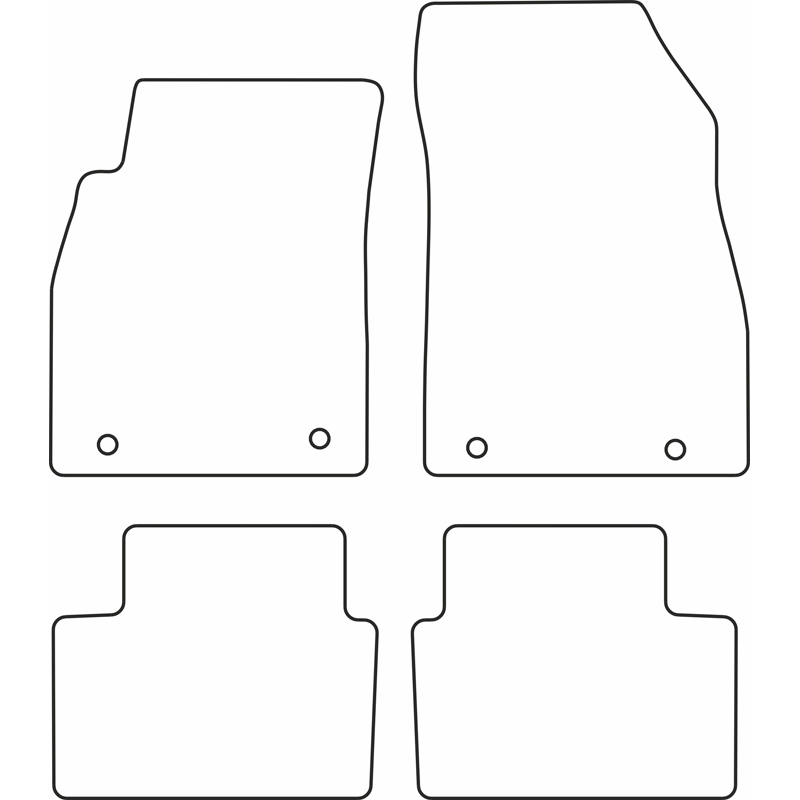 Automatten Velours  Opel Insignia 2008-2013